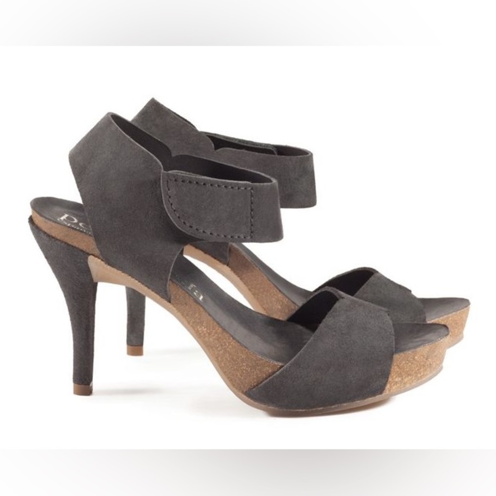 Pedro Garcia Lila Quarter Strap Sandal  coal castoro EU 37.5 (US7.5)